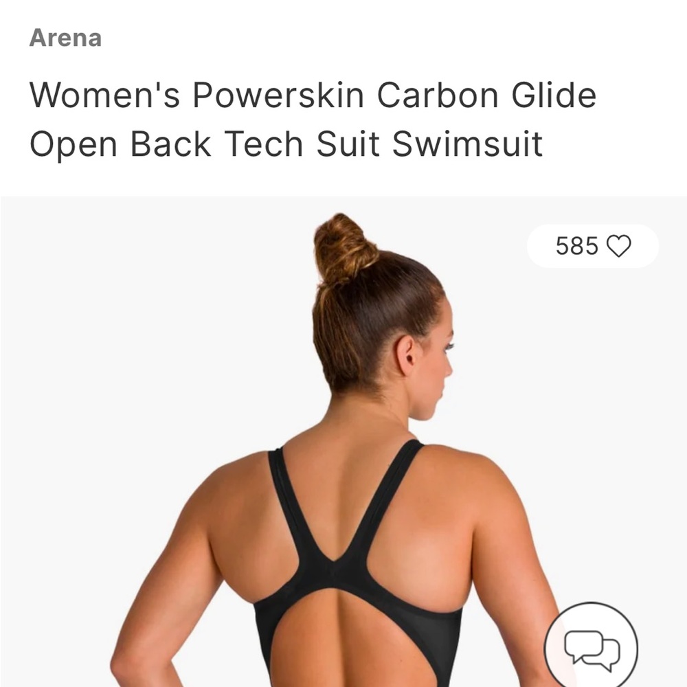Arena Women's powerskin Black Tech Swimsuit